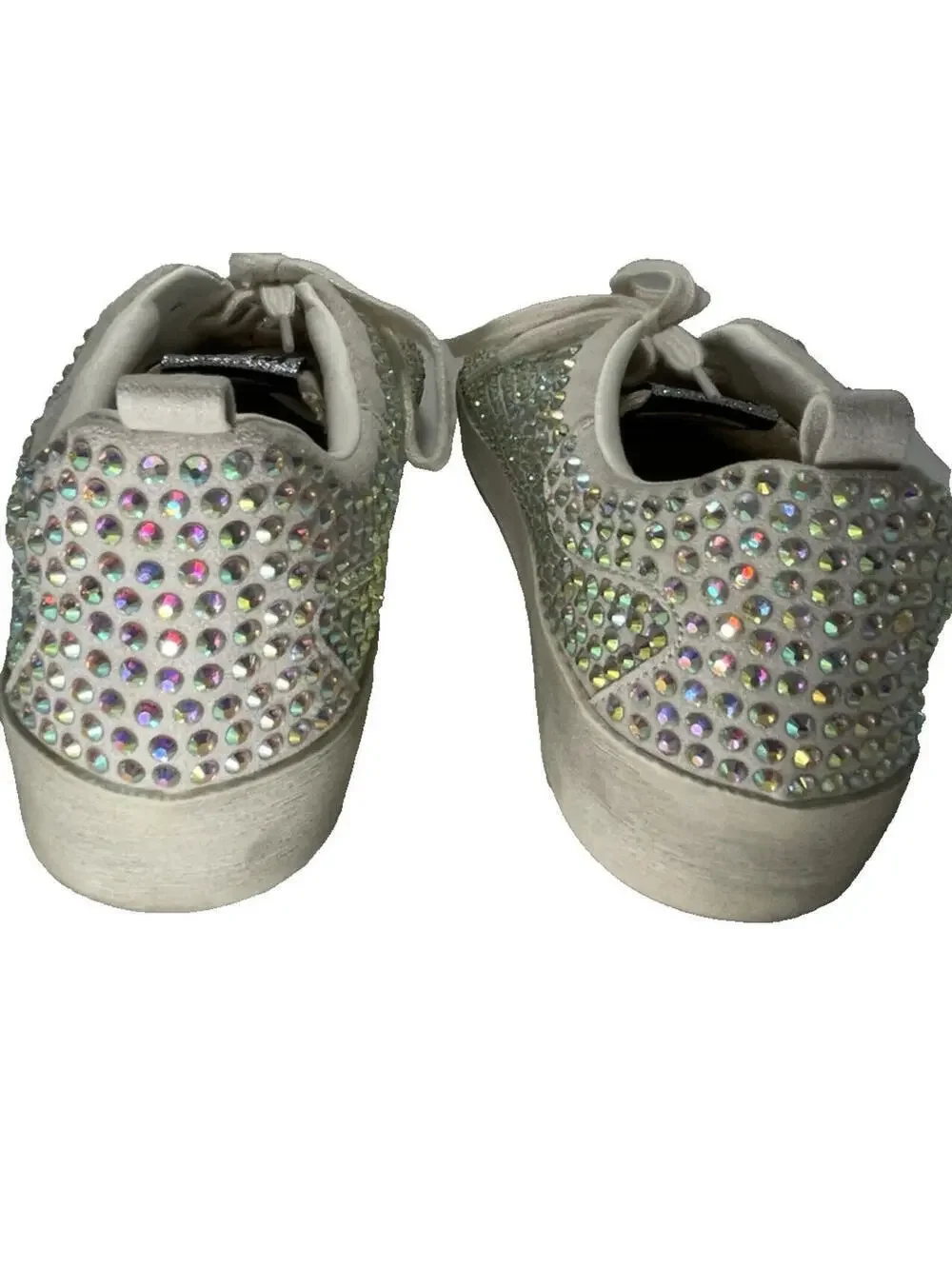 Mi.iM Miracle Miles Rhinestone Embellished Sneakers Women's Size 9 Multicolor